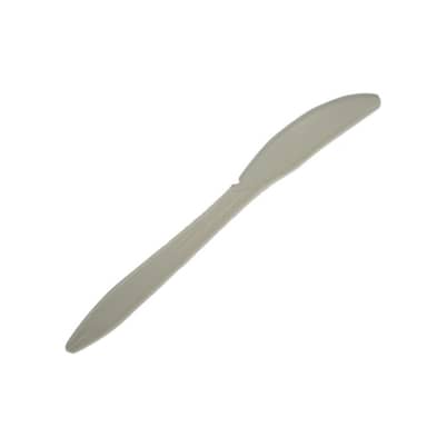 Нож одноразовый столовый 160 мм БЕЛЫЙ из кукуруз. крахмала ECO Knife white