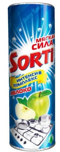 Чистящее средство 500 г "Sorti" порошок, Яблоко