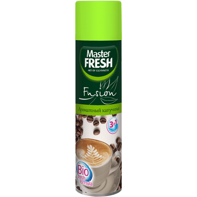 Освежитель воздуха 300 мл "Master FRESH", Ароматный Капучино