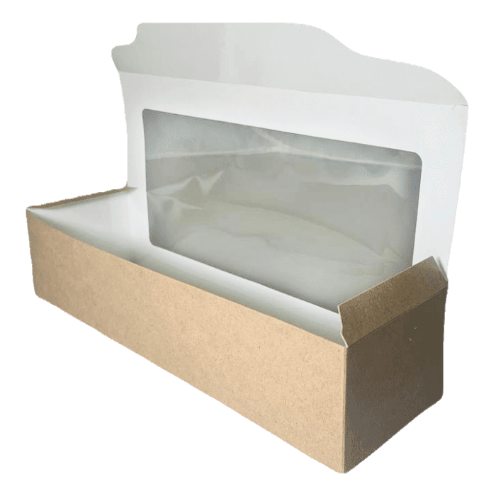 Упаковка бумажная OSQ BAGUETTE BOX 260*80*60 мм, Крафт ECO Упаковка бумажная OSQ BAGUETTE BOX 260*80*60 мм, Крафт ECO